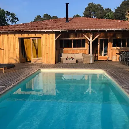 Cap-ferret Belle Bois, Piscine Chauffee Willa *